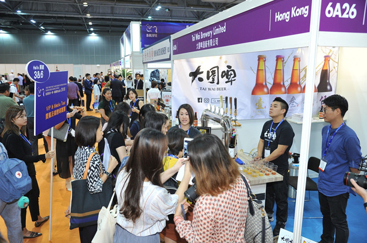 香港一带一路食品展现场