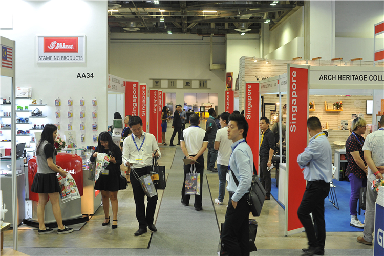 新加坡文具及办公用品展展会现场