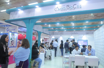 印度化妆品展COSMO TECH EXPO展会现场