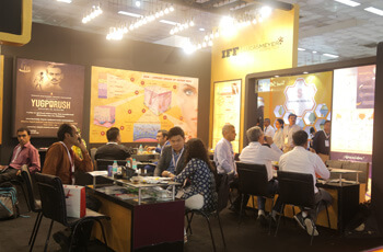 印度美容展COSMO TECH EXPO展会现场